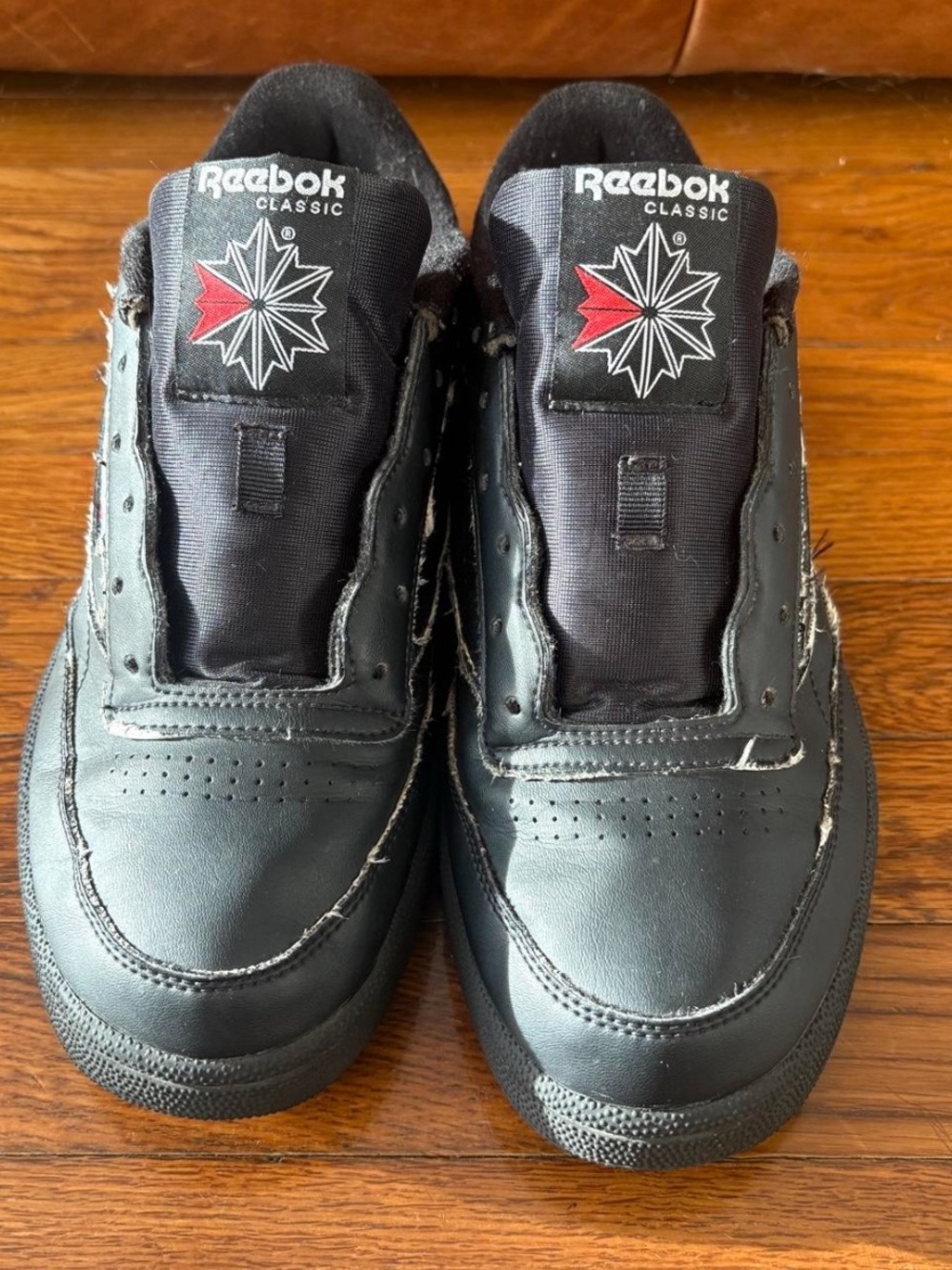 Reebok Black Club C 85 Size 10 US - Picture 2 of 7